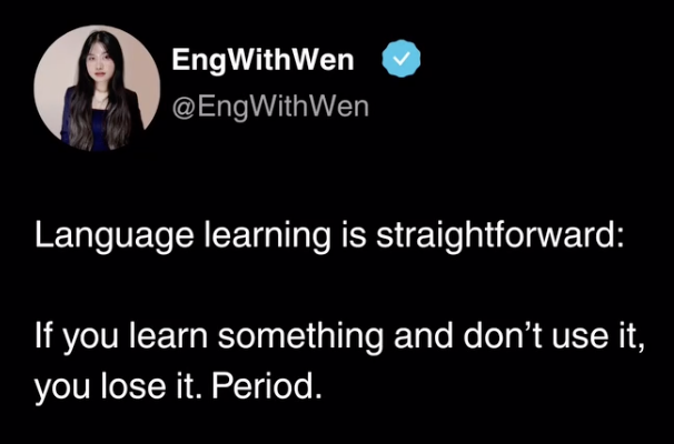 Active Usage: The Key to Language Retention